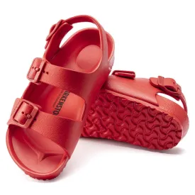 Birkenstocks Kids Active Red Milano EVA Sandal Narrow Width