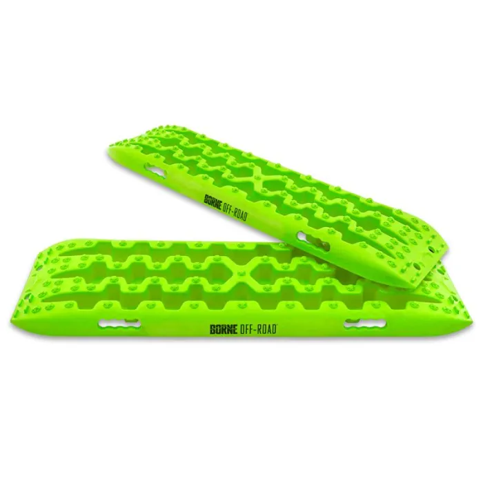 Borne Off-Road Traction Board Set - Neon Green | Universal