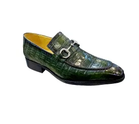 Carrucci Slip On Genuine Leather with Buckle