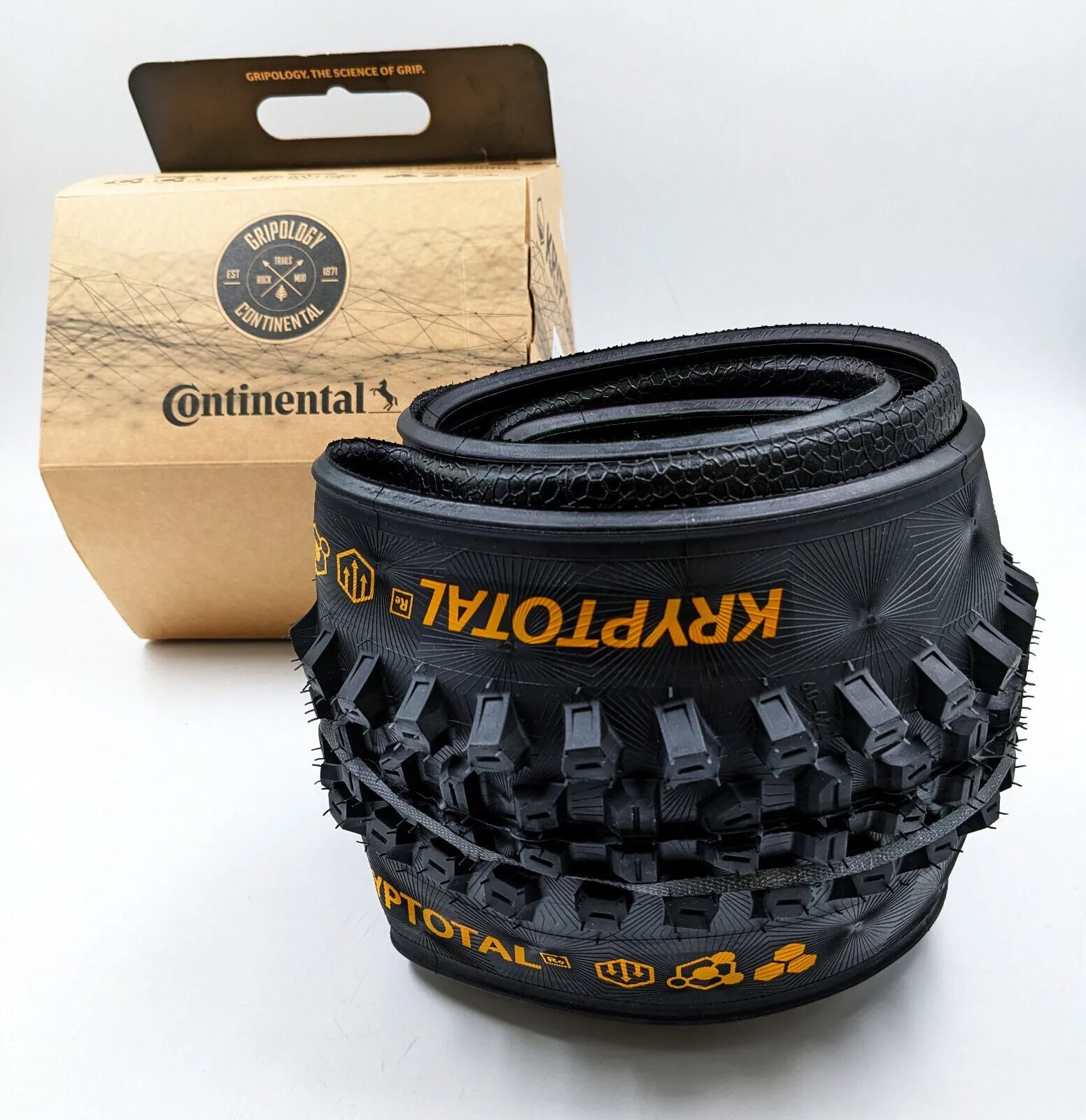 Continental Kryptotal Trail Endurance Casing 27.5x2.40 Tubeless Folding Tire