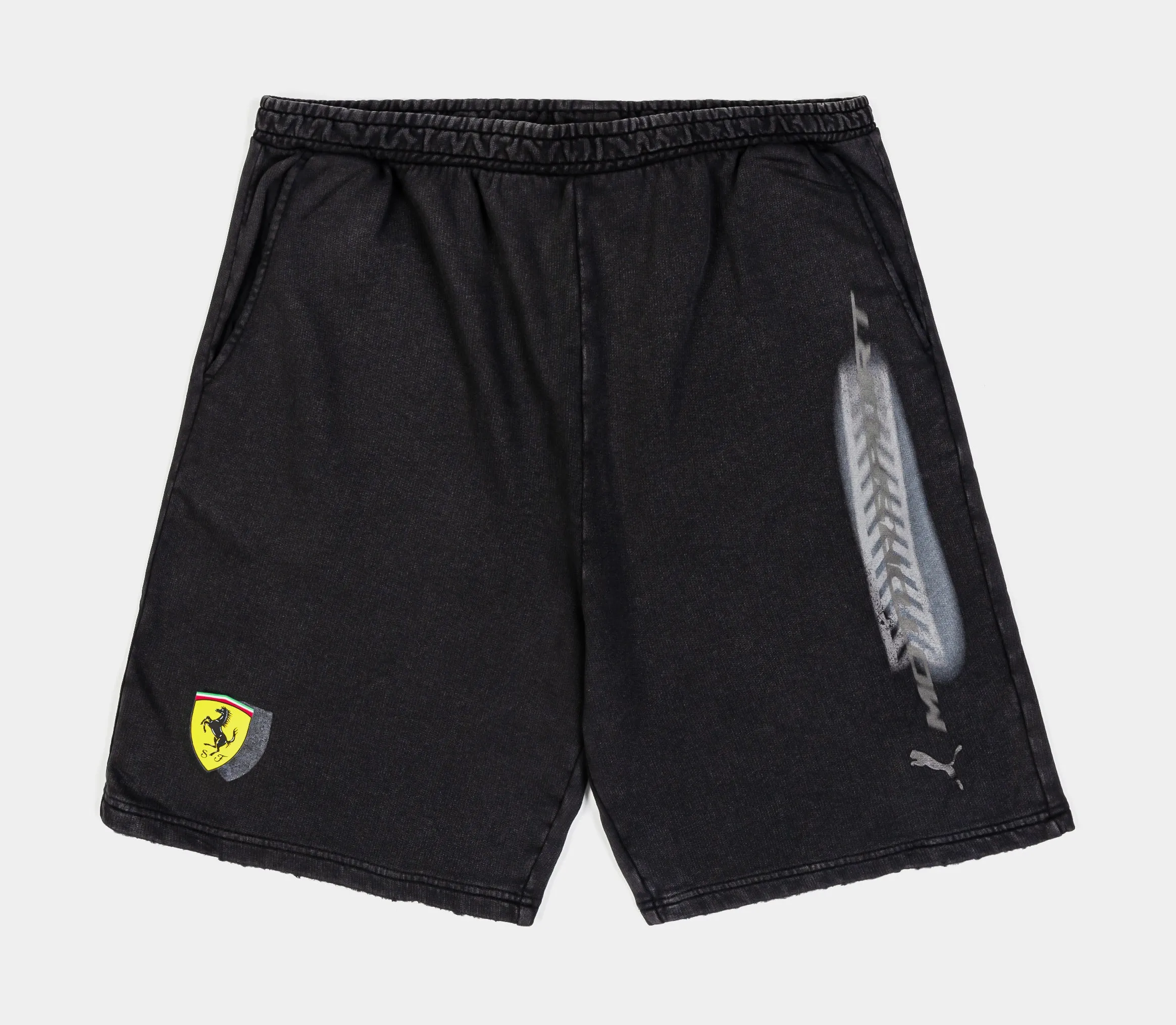 Desert Sun Scuderia Ferrari Race Las Vegas Mens Short (Black/Grey)