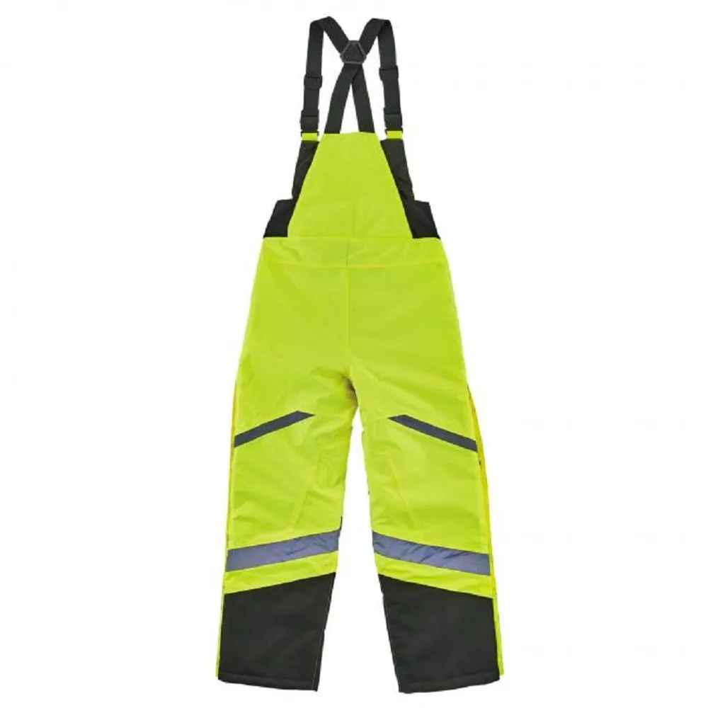 Ergodyne GloWear 8928 Class E Hi-Vis Insulated Bibs, 1 Each