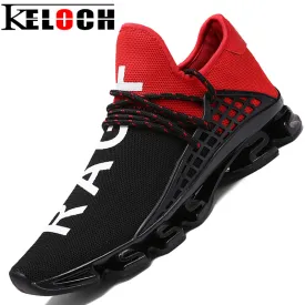 Keloch Running Shoes For Men Unisex Trend Run Athletic Trainers Black Zapatillas Sports Men Shoes Women Outdoor Walking Sneakers