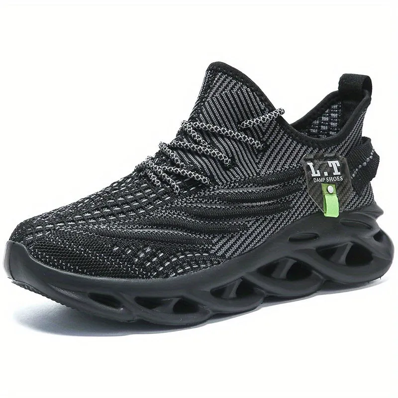 Mens Lightweight LaceUp Running Shoes for Spring and Summer