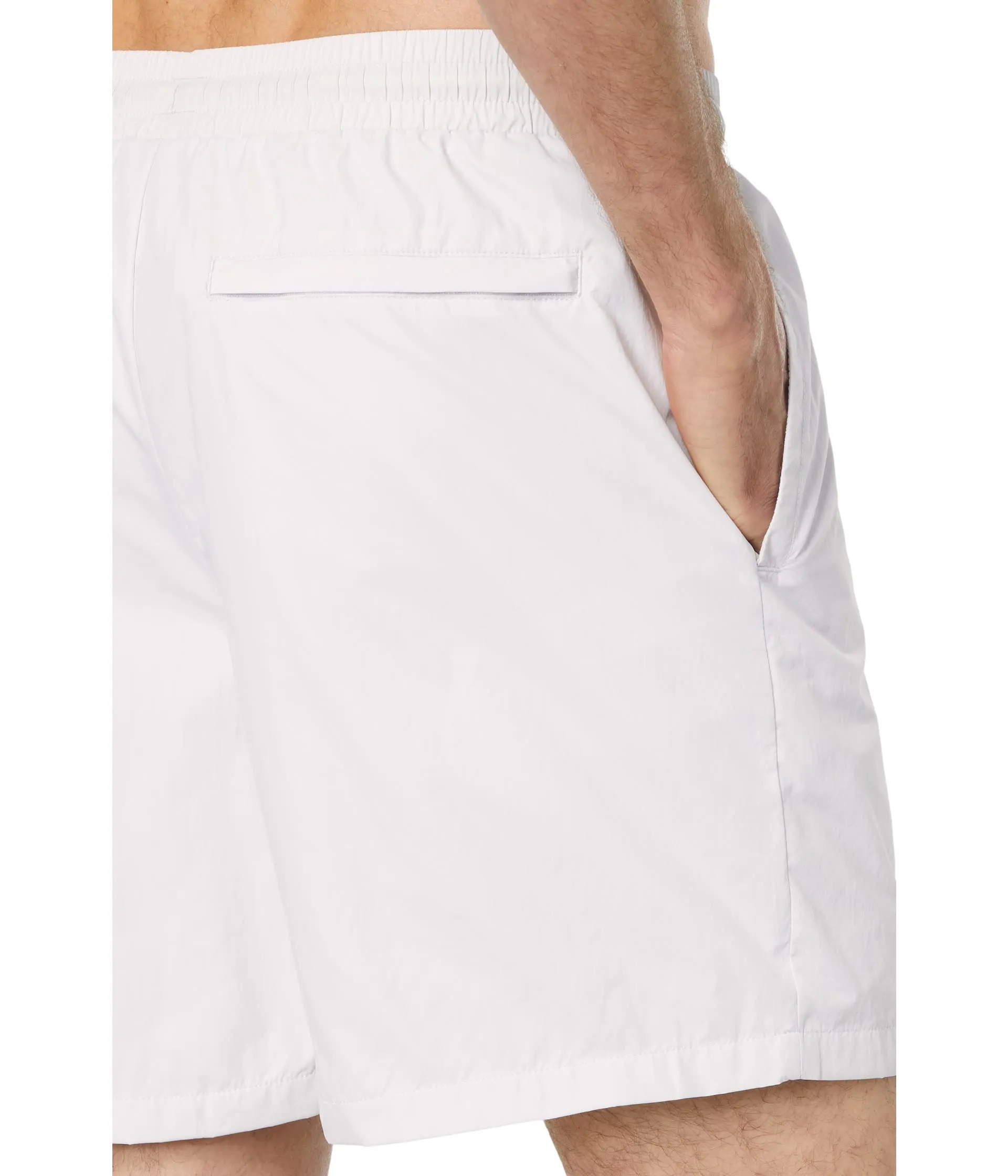 Men's Puma Positive Energy Woven shorts, white