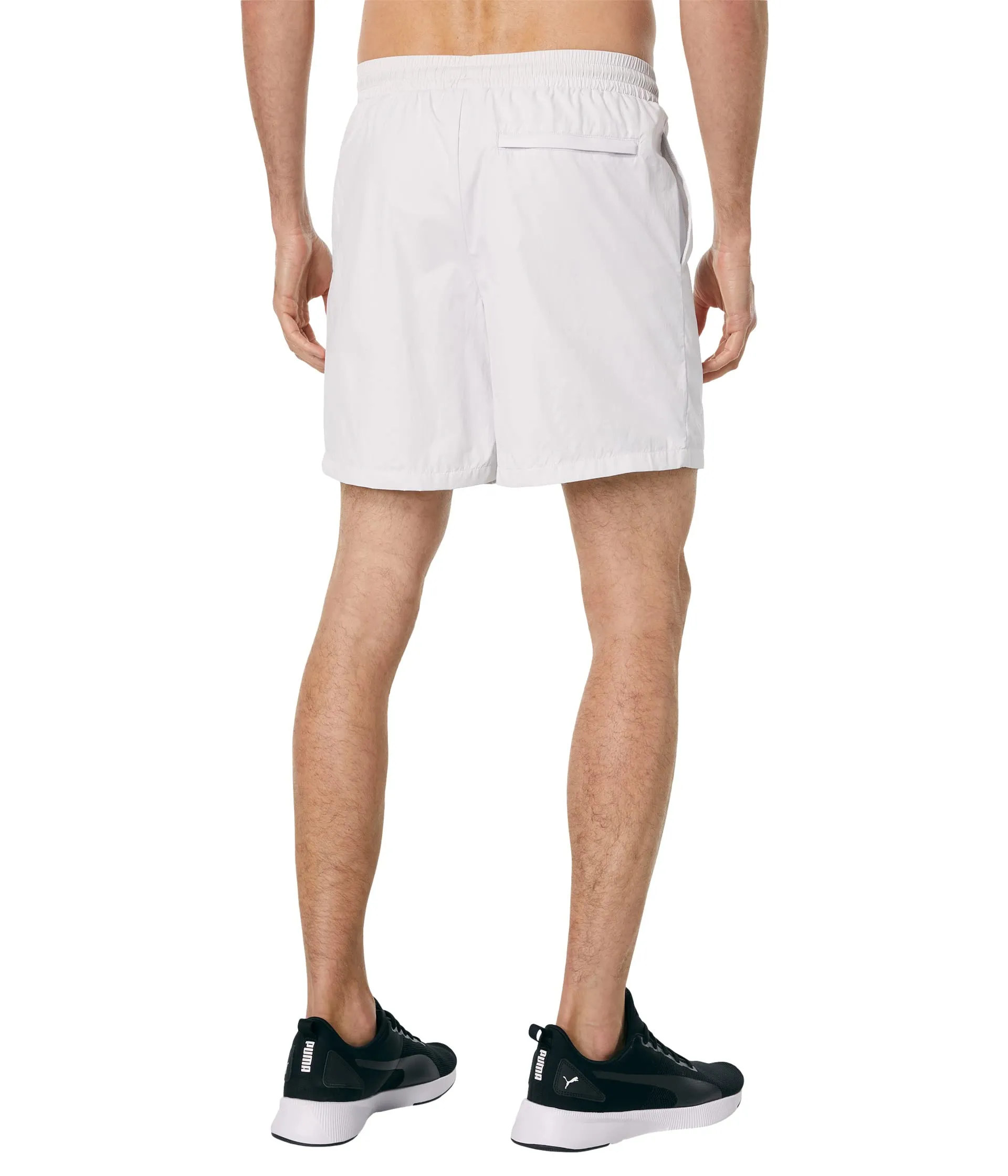 Men's Puma Positive Energy Woven shorts, white