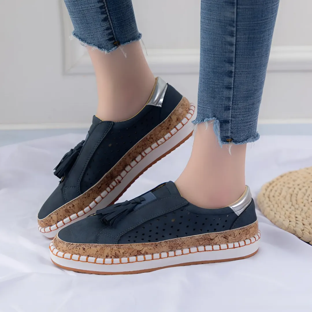 OCW Orthopedic Casual Shoes for Women Comfortable and Slip on Moccasin