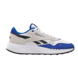 Reebok Men's Classic Leather 2400 Shoes - White / Boundless Blue / Black