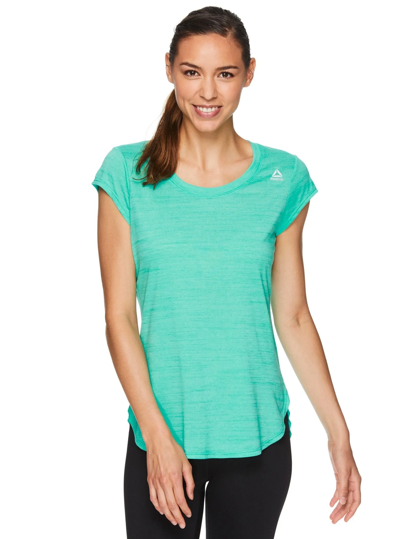 Reebok Women's Perfect Legend Performance Spacedye T-Shirt