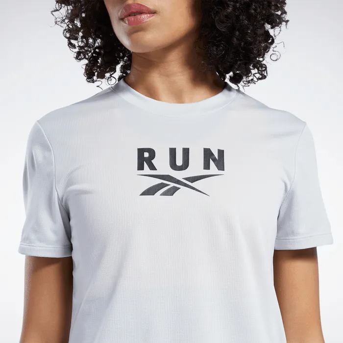 reebok Workout Ready Run Speedwick Graphic Women's Tee