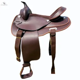 Resistance Western Trail Horse Synthetic Saddle