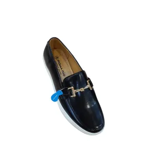 Romario Slip on PU with Gold Buckle