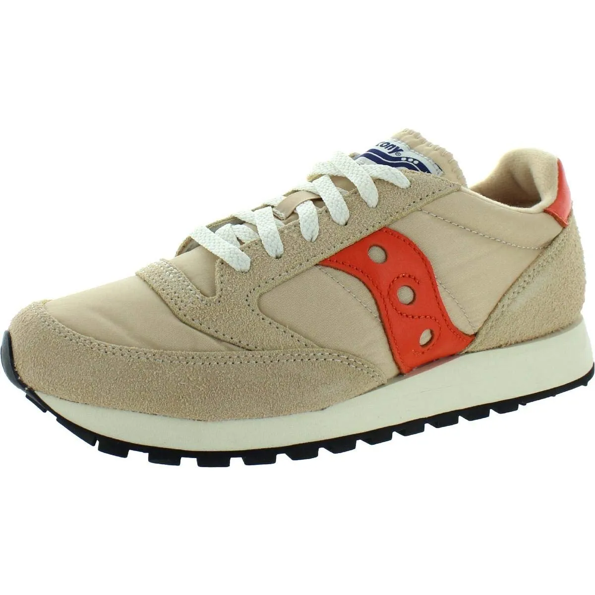 Saucony Mens Jazz Original Vintage Lifestyle Running Shoes Tan 10.5 Medium (D)