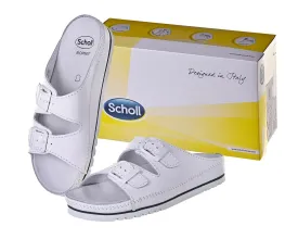 Scholl Air Bag - Unisex Sandals White, Size 42