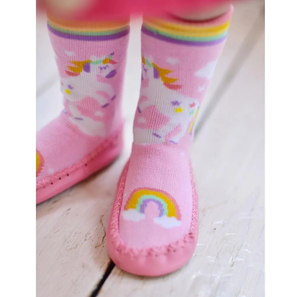 Unicorn Moccasins Slippers