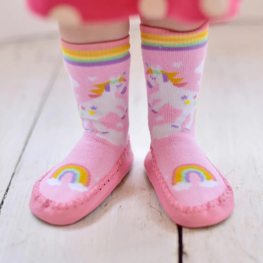 Unicorn Moccasins Slippers