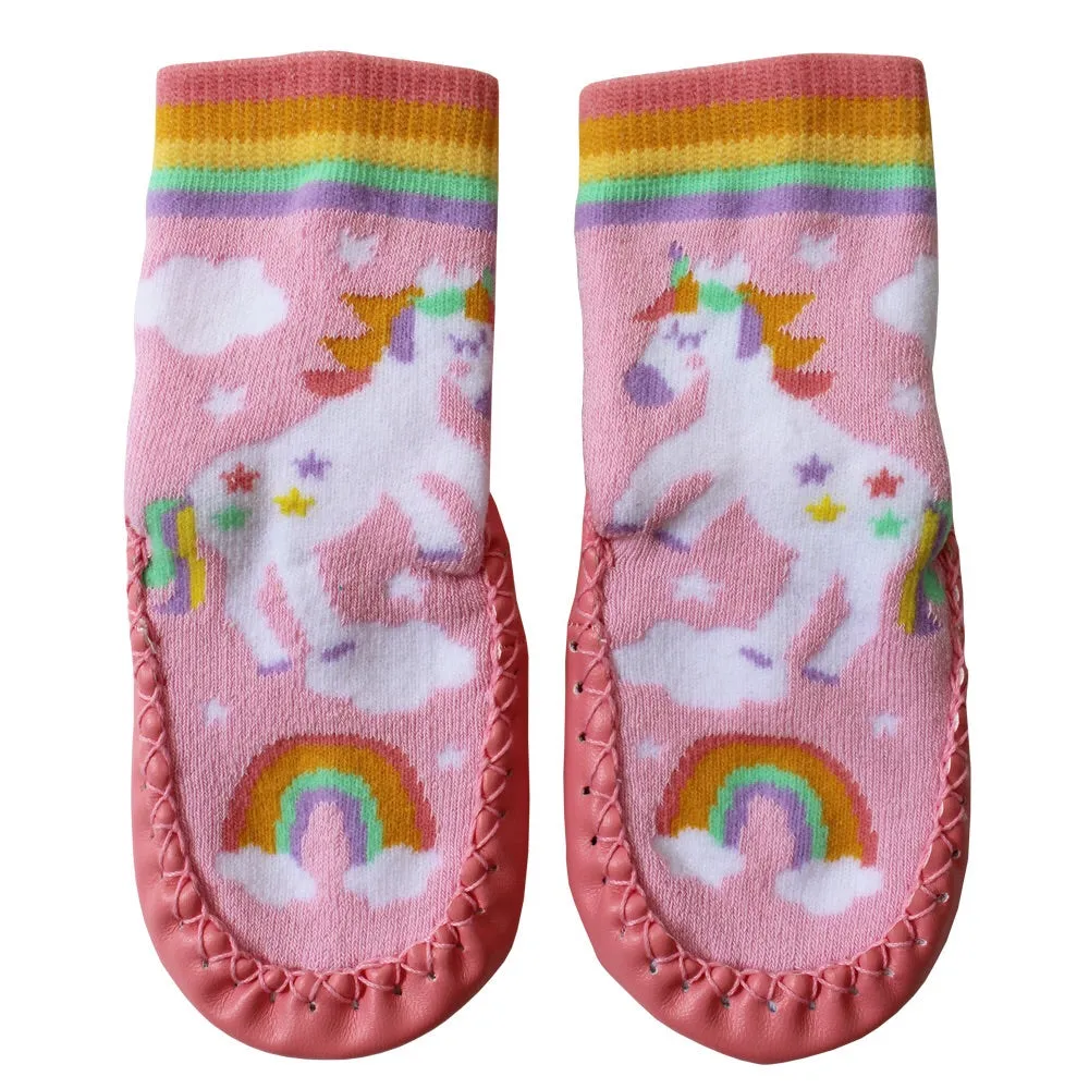 Unicorn Moccasins Slippers